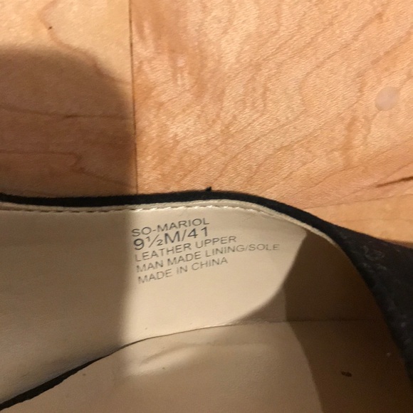 Sole Society Black Suede Sling Back - Picture 6 of 7